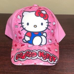Hello Kitty Pink and Red Ball Cap